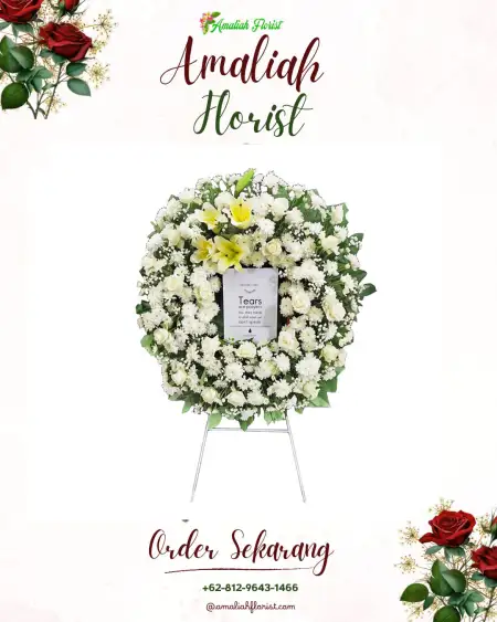Krans Bunga Duka Kairagi Dua